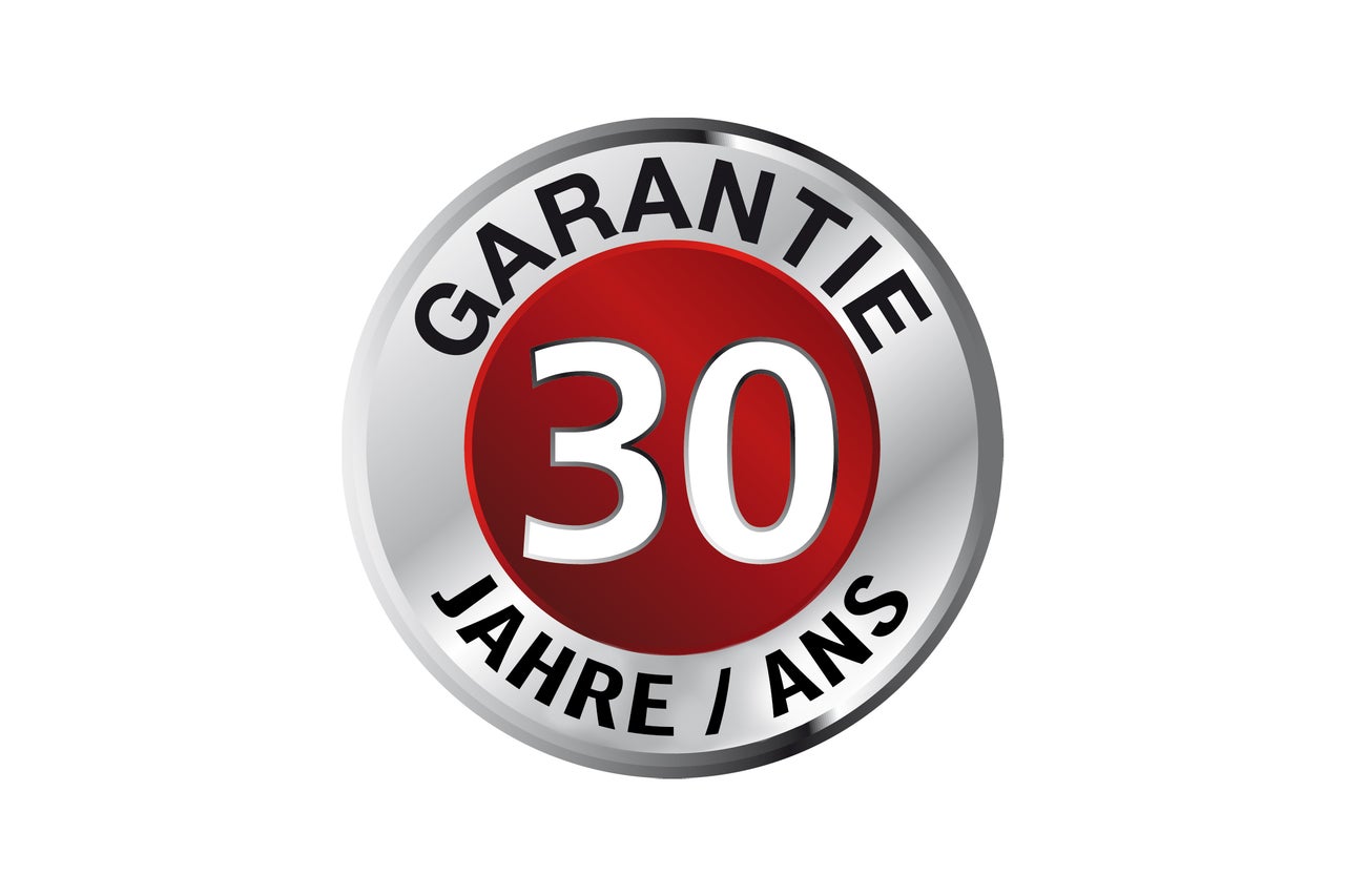 30 Jahre Garantie