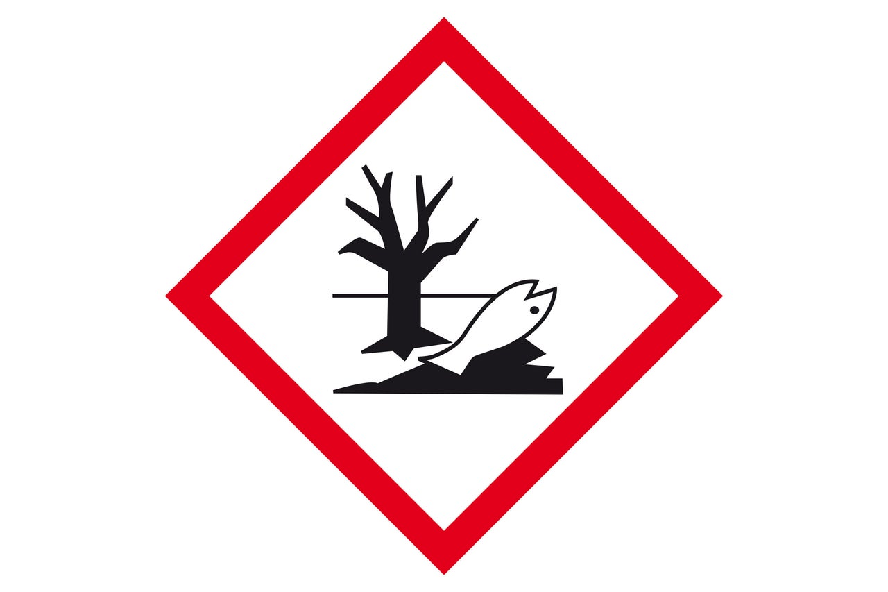 Symbole dangereux pour l'environnement