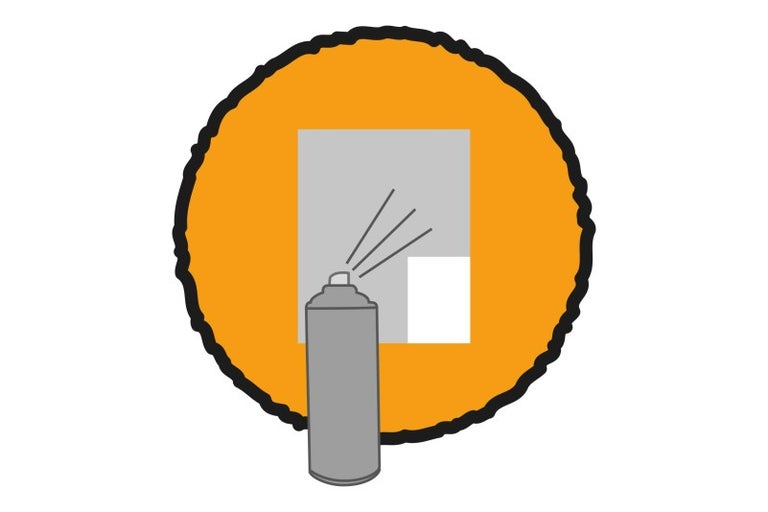 Symbol für Farbspraydose