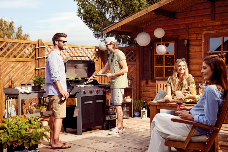 Grillade et relaxer
