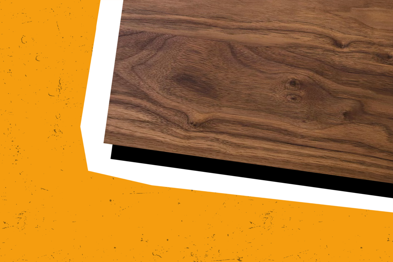 Holzplatte mit Holzmaserung