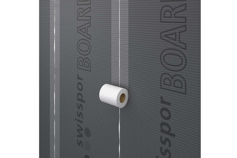 Panneau de construction Swissopor Board avec rouleau de bande d'étanchéité