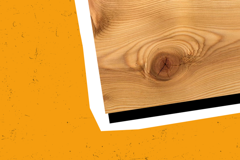 Holzbrett mit Maserung