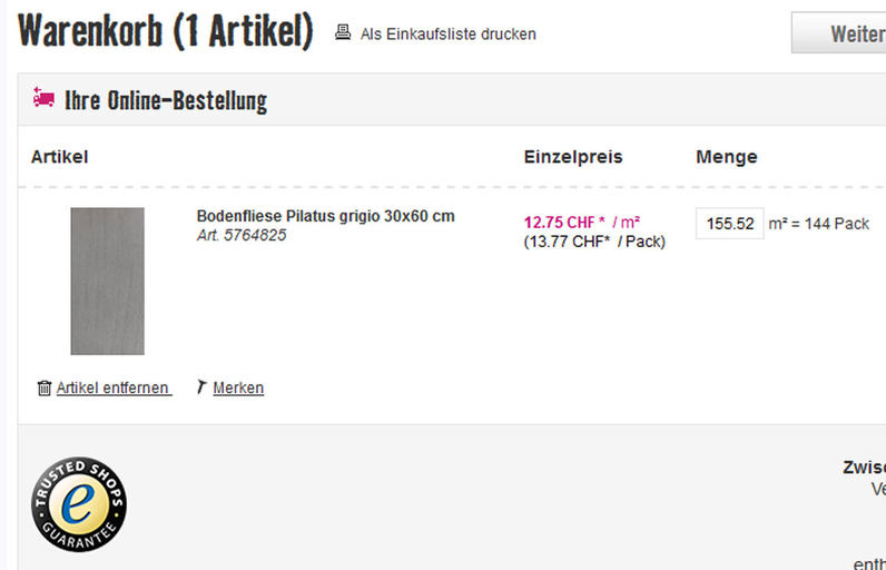Staffelpreise