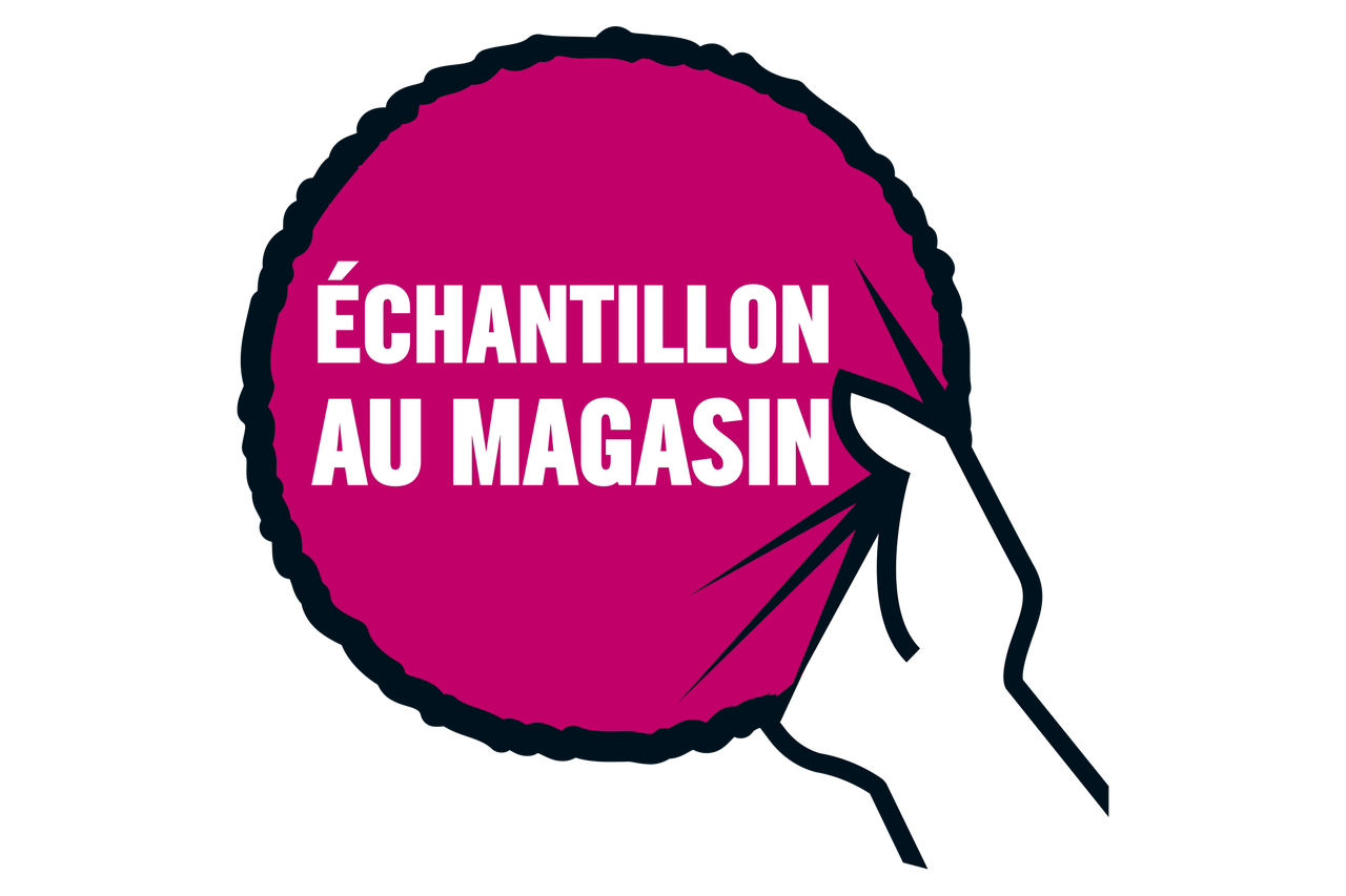Échantillon en magasin