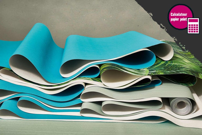 Pile de différents motifs de papiers peints.