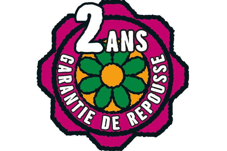 Sceau de garantie de reprise de deux ans