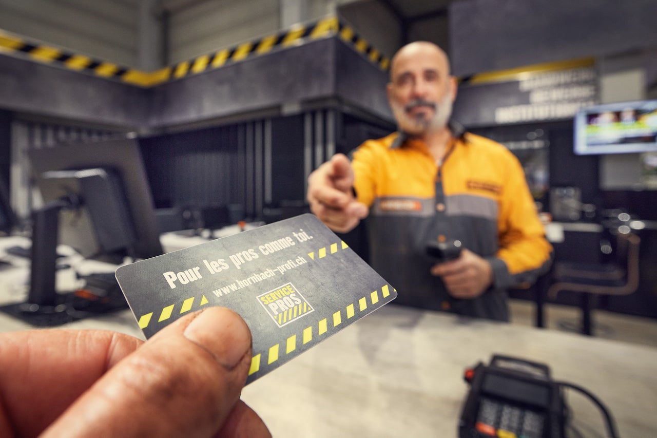 Payer avec la ProfiCard