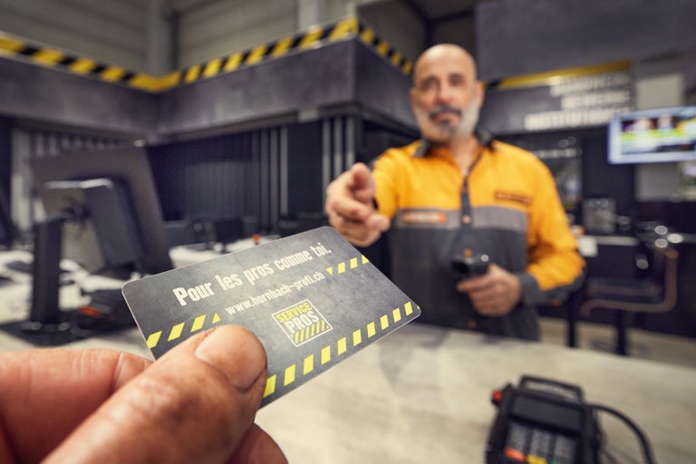 Payer avec la ProfiCard