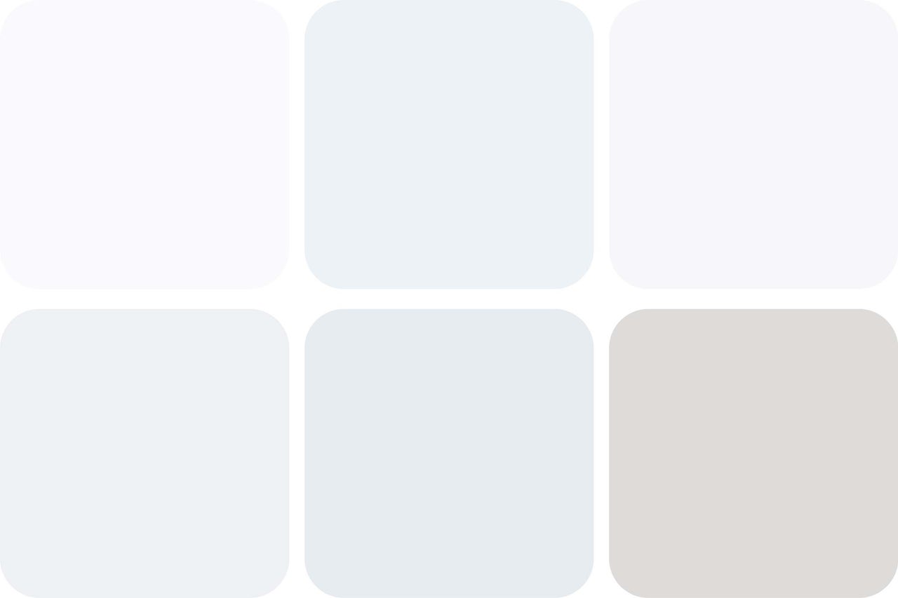 Nuancier de différentes teintes de blanc
