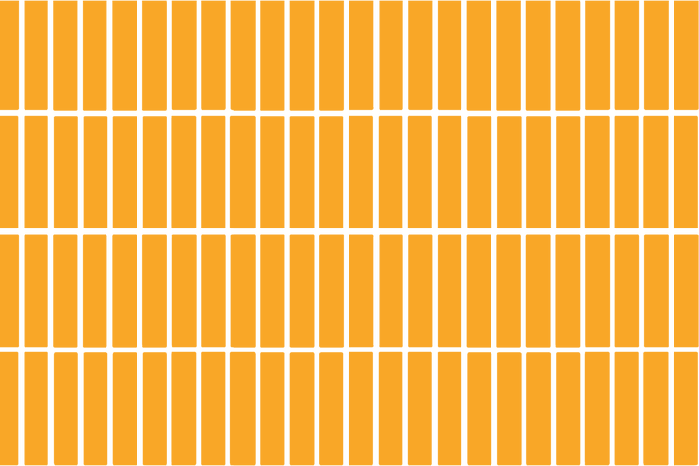 Anordnung von rechteckigen Fliesen