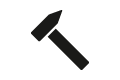 Symbole de marteau