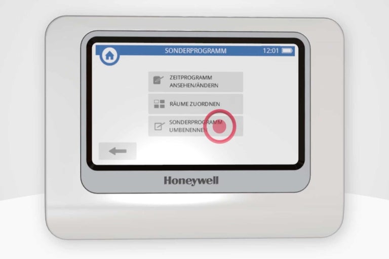 Honeywell Logo, Sonderprogramm Anzeige