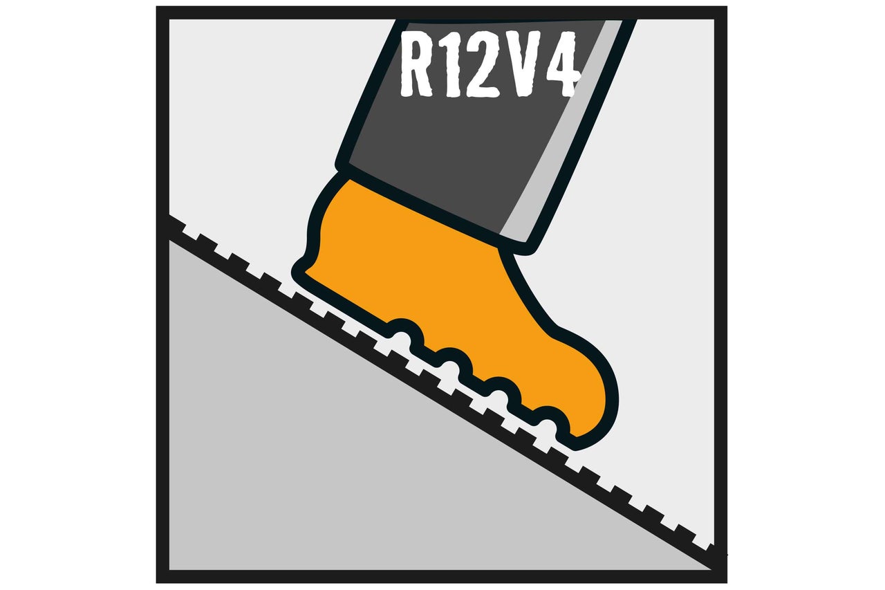 Symbole antidérapant R12 V4