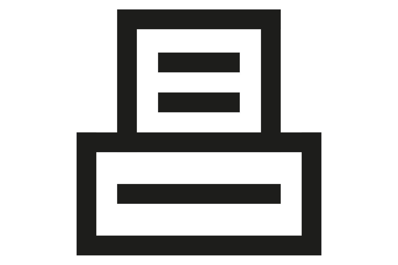Symbol für Drucker