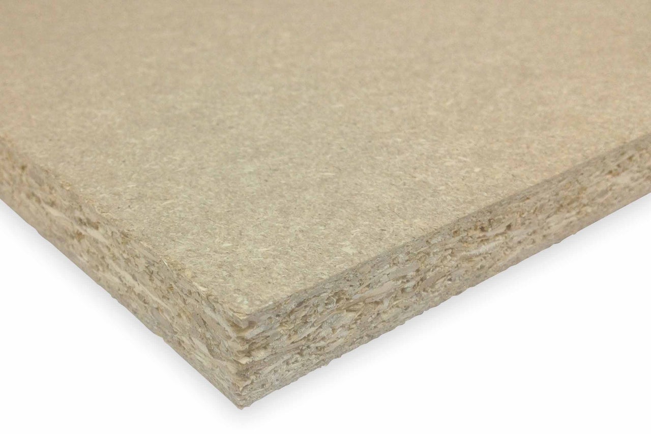 Panneau de fibres de bois en détail