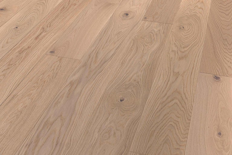 Nahaufnahme von Eichenparkett