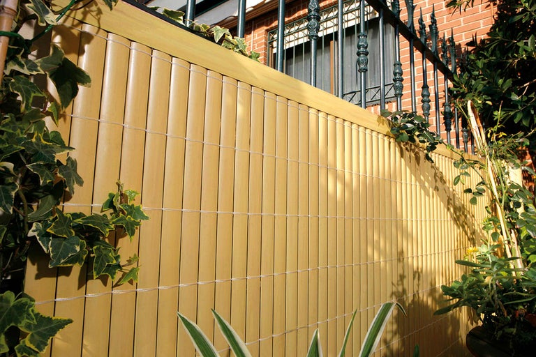 Bambus Sichtschutzzaun im Aussenbereich