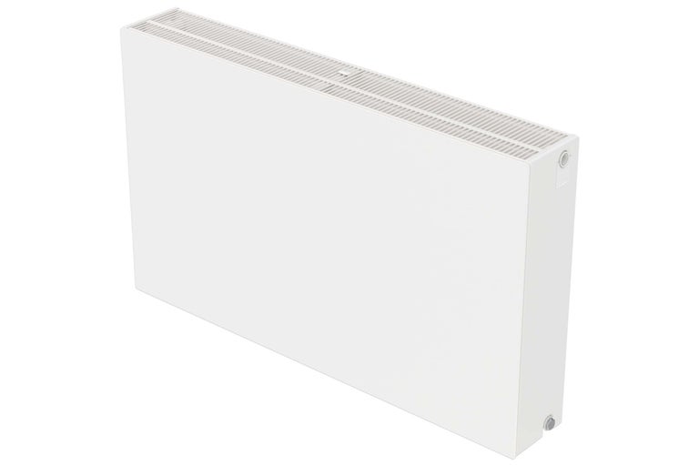 Flachheizkörper mit glatter Oberfläche