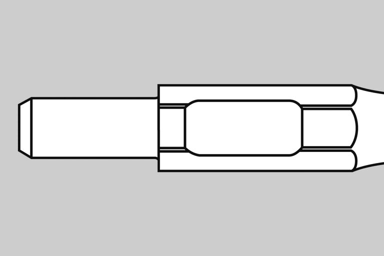 Illustration d'un embout de tournevis