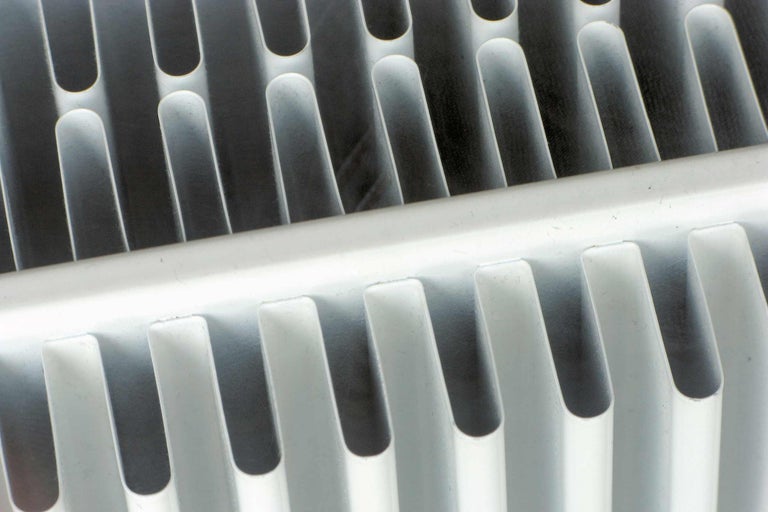 Nahaufnahme eines Heizkörpers