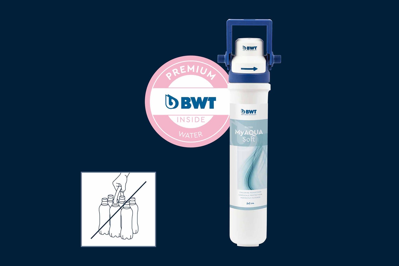 Filtre BWT MyAqua Soft pour la réduction du chlore et la protection contre le calcaire