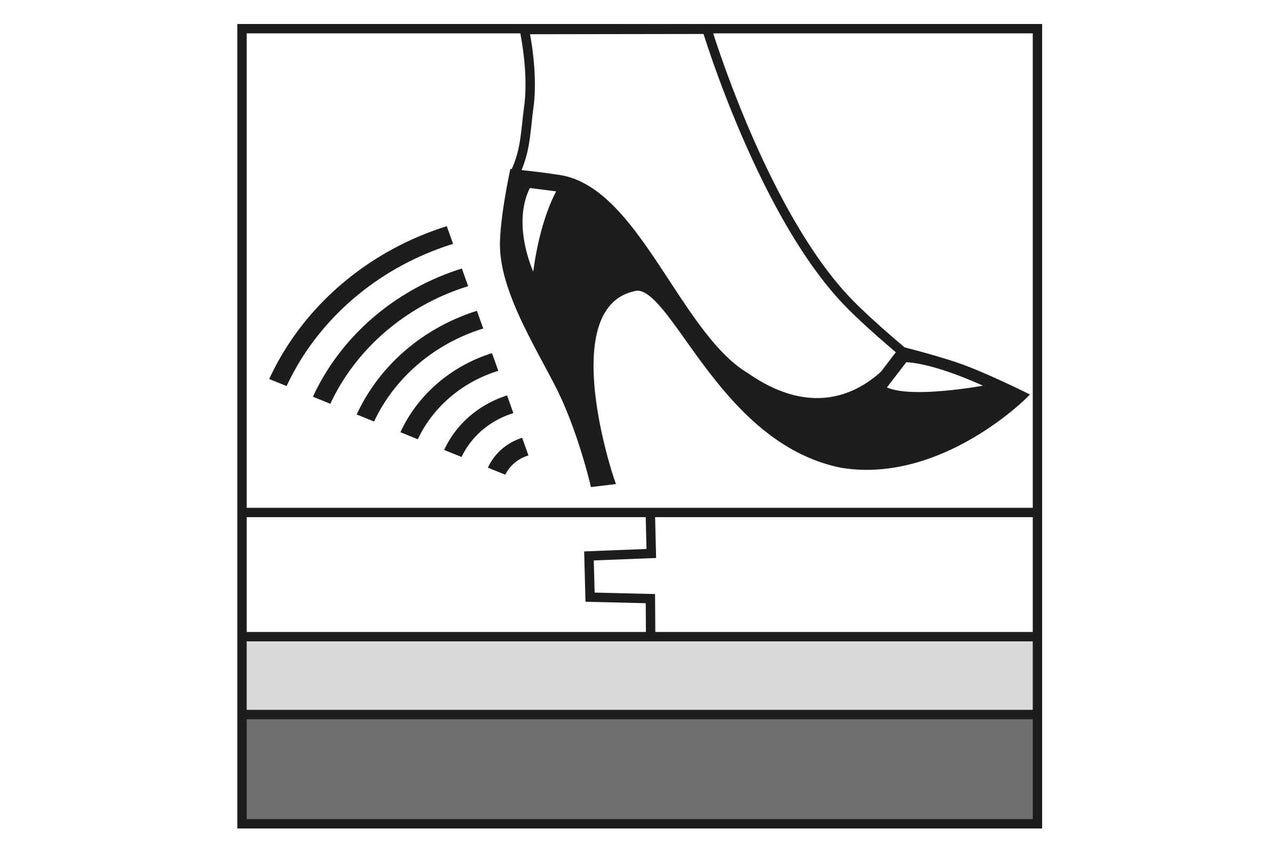 Symbol für Trittschalldämmung