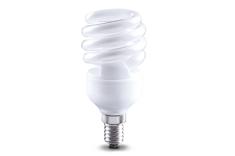 Energiesparlampe mit E14 Sockel