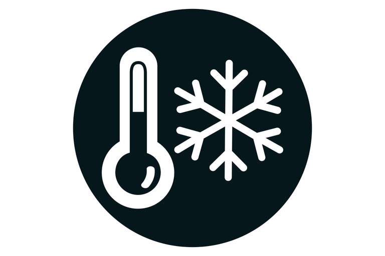 Symbole de résistance au gel