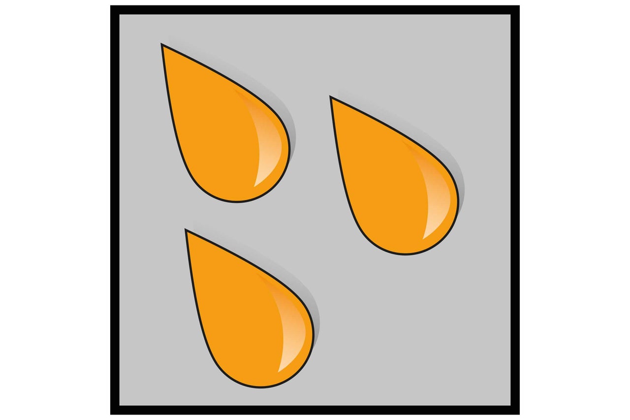Symbole pour l'huile