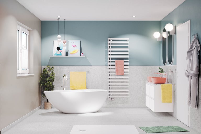 Concept de salle de bains Memphis