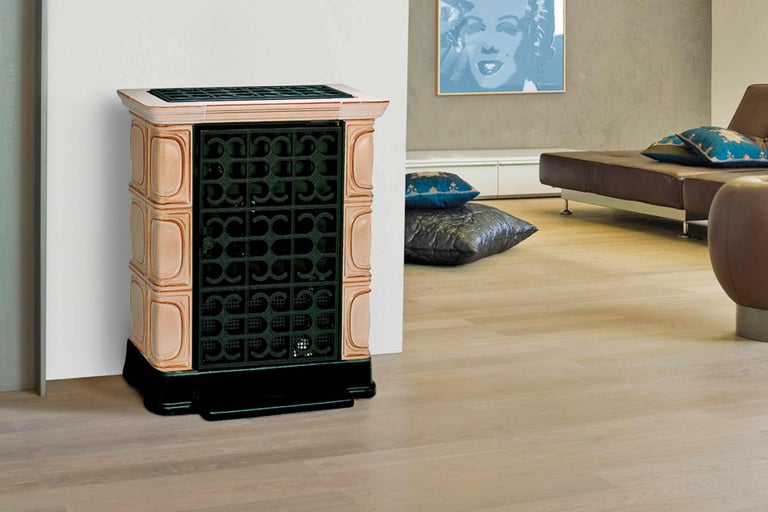 Kaminofen im Wohnzimmer