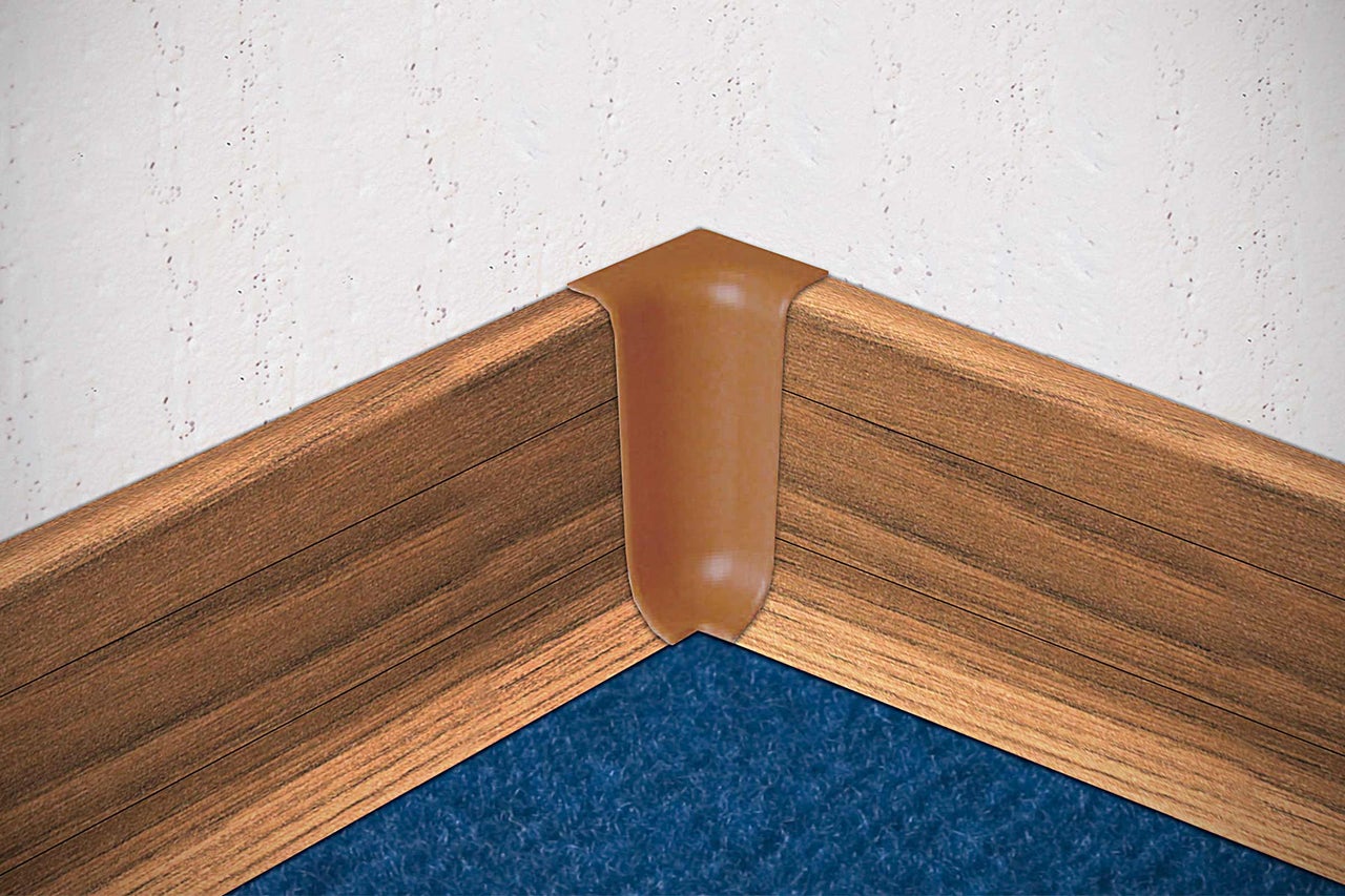 Eckstück für Sockelleiste zur Wandverkleidung