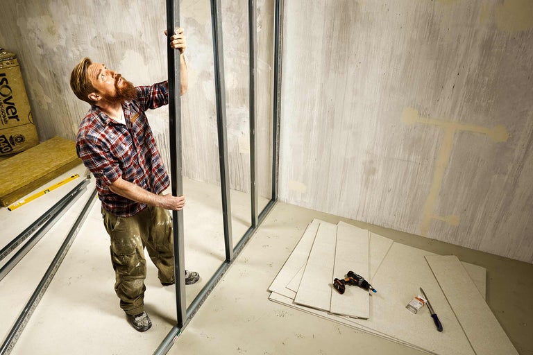 Monter une porte coulissante dans une cloison sèche