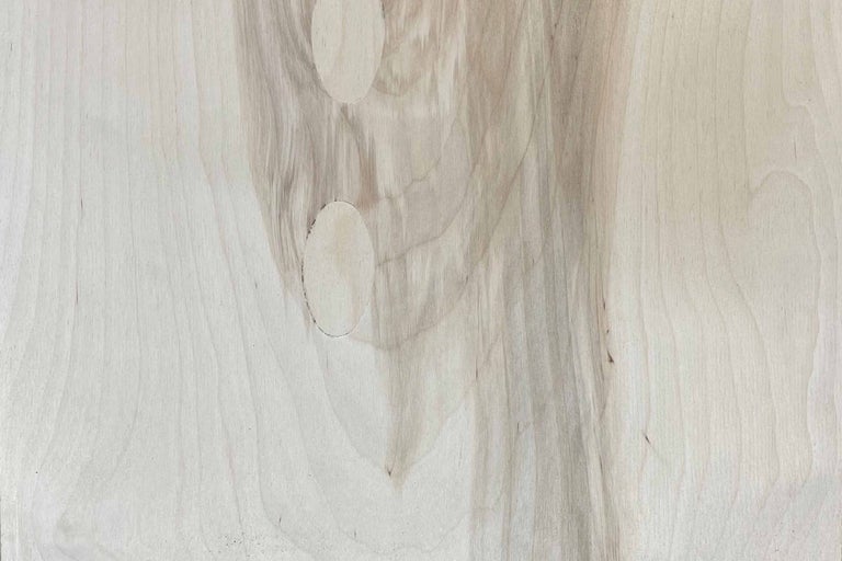 Vue détaillée d'un panneau en bois plaqué