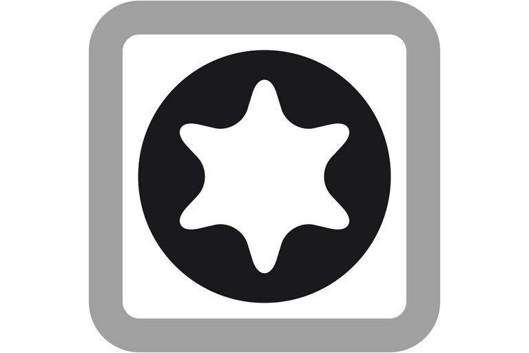 Torx Schrauben Symbol