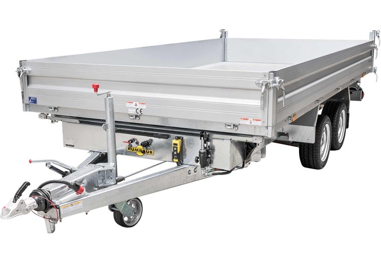 Remorque Humbaur avec fonction de basculement