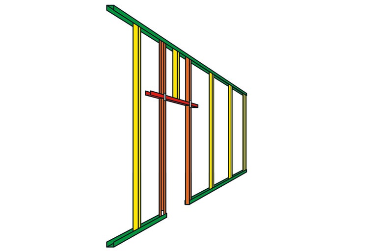 Construction de cadre en bois pour projets de construction