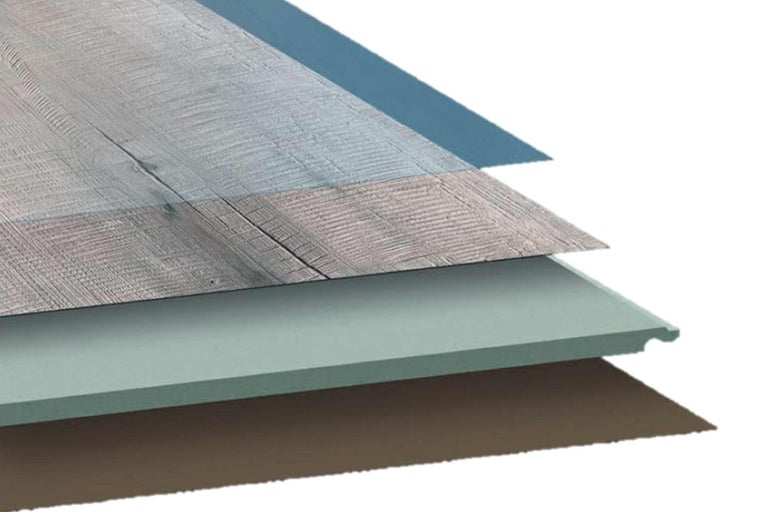 Structure d'un sol vinyle