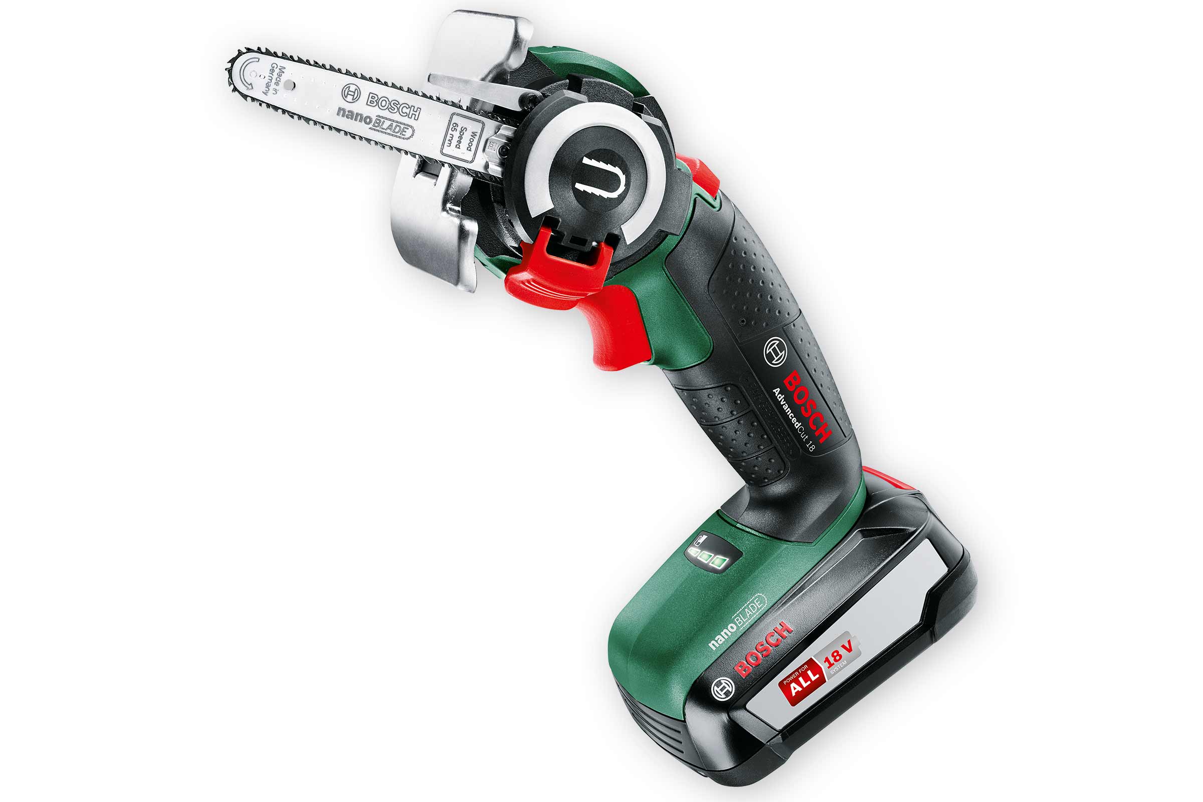 Scie sabre sans fil Bosch AdvancedCut 18 avec technologie NanoBlade