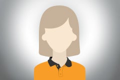 Image de substitution d'une personne féminine