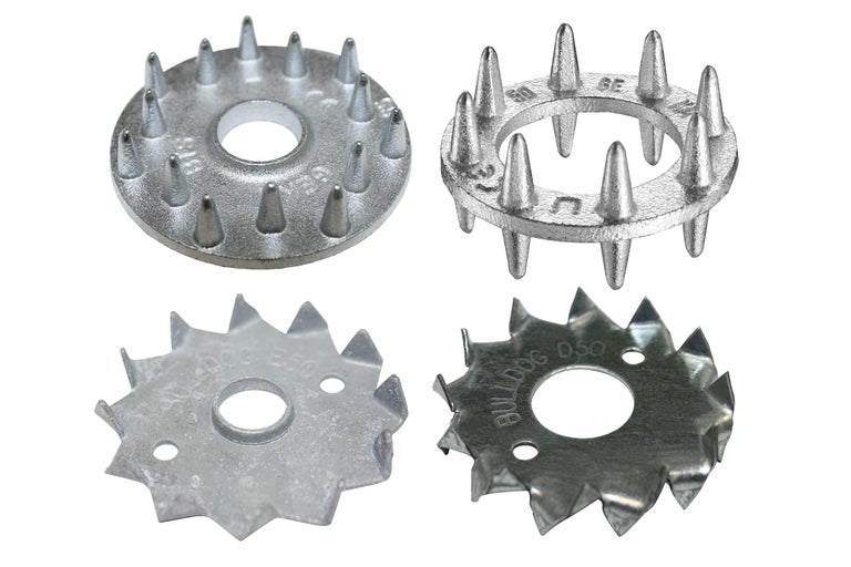 Nagelplattenverbinder in verschiedenen Ausführungen