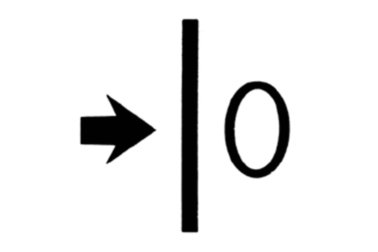 Symbol für Durchgang