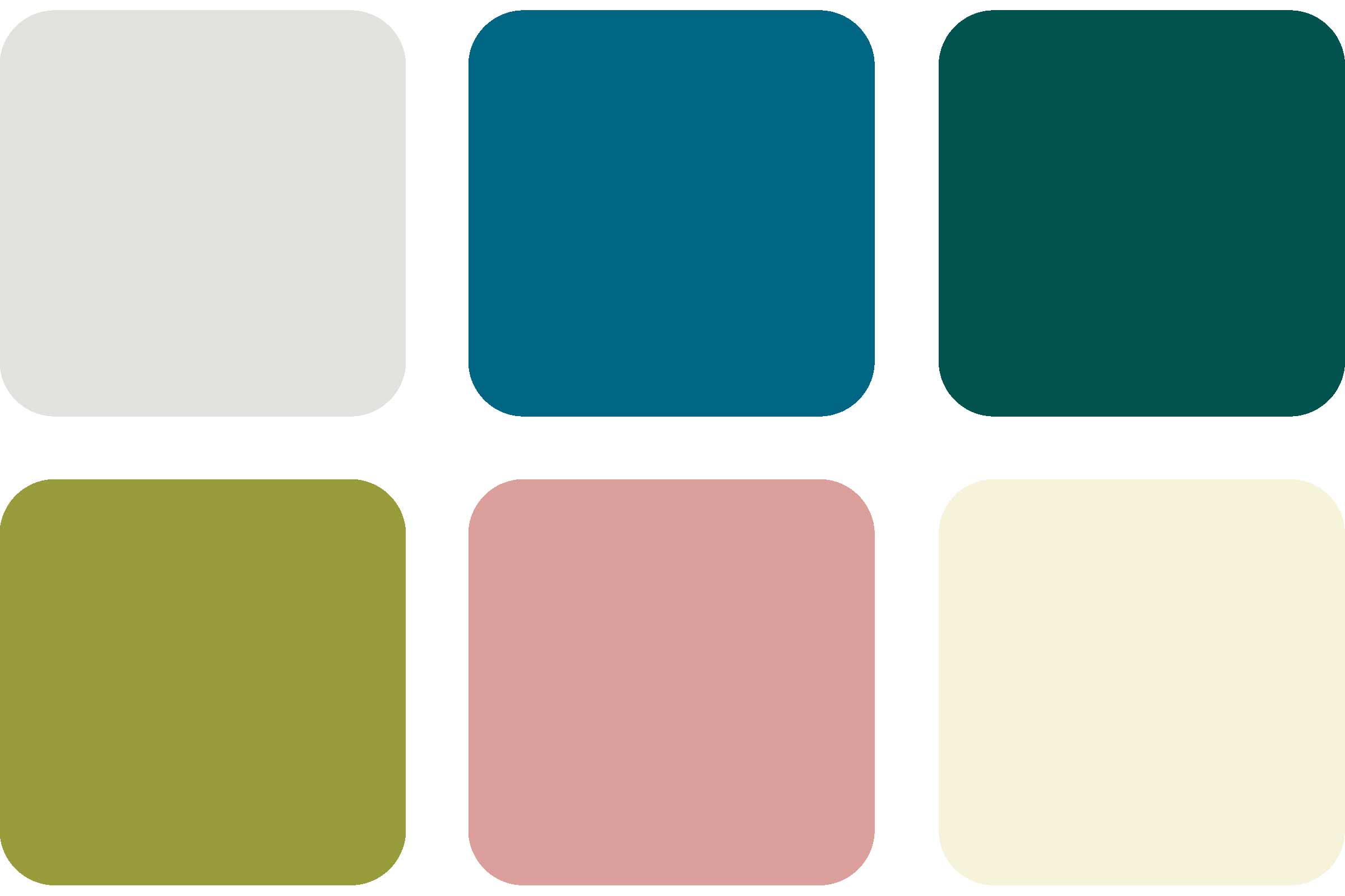 Nuancier pour le choix des couleurs