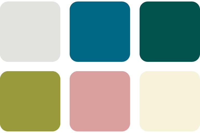 Farbmuster zur Farbauswahl