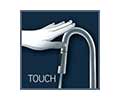 Symbole tactile pour robinet