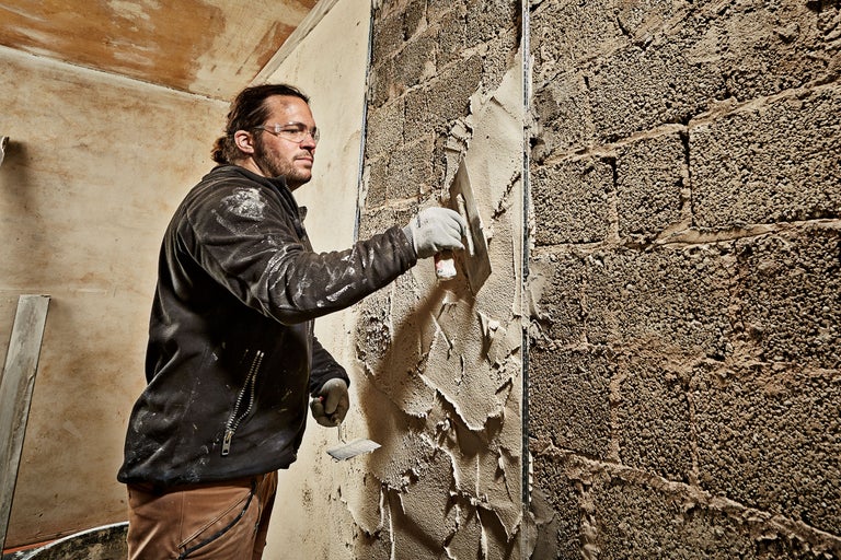 Enduire un mur