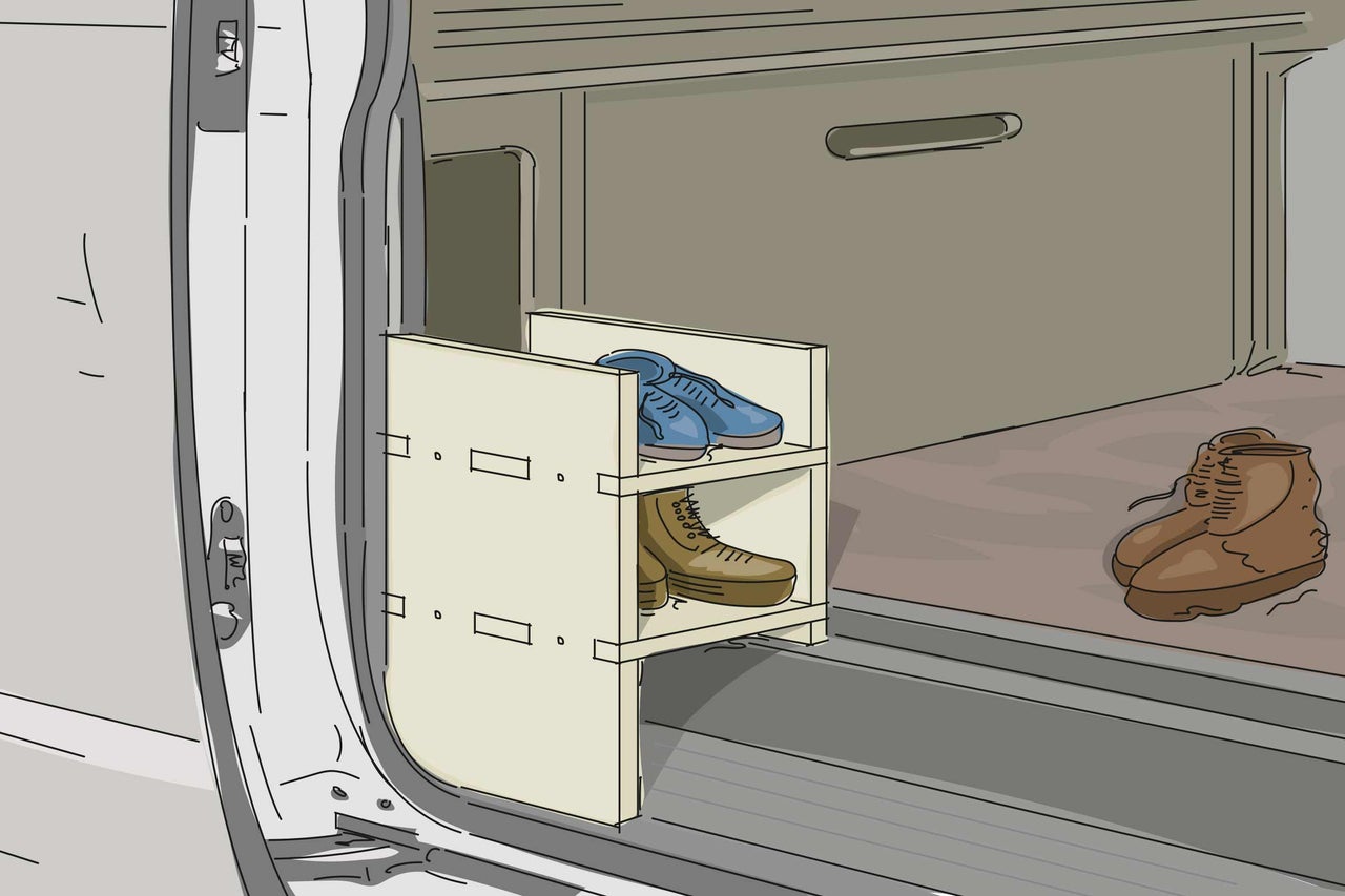Schuhregal für VW aufbauen | Anleitung von HORNBACH