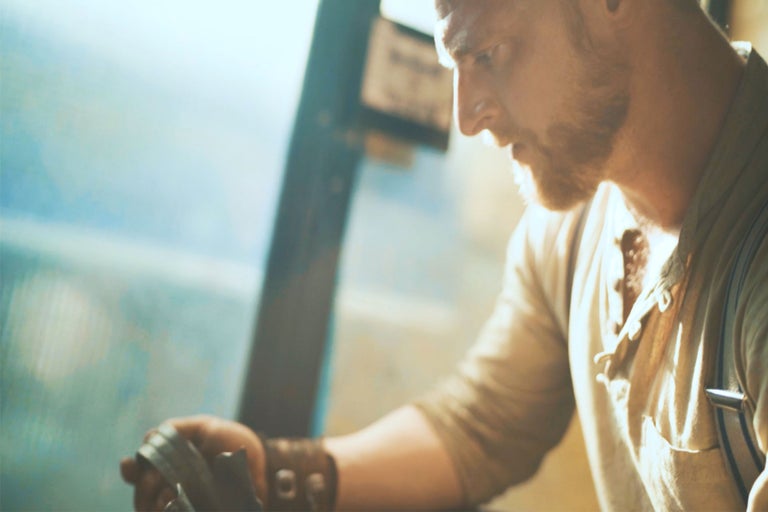 Handwerker bei der Arbeit