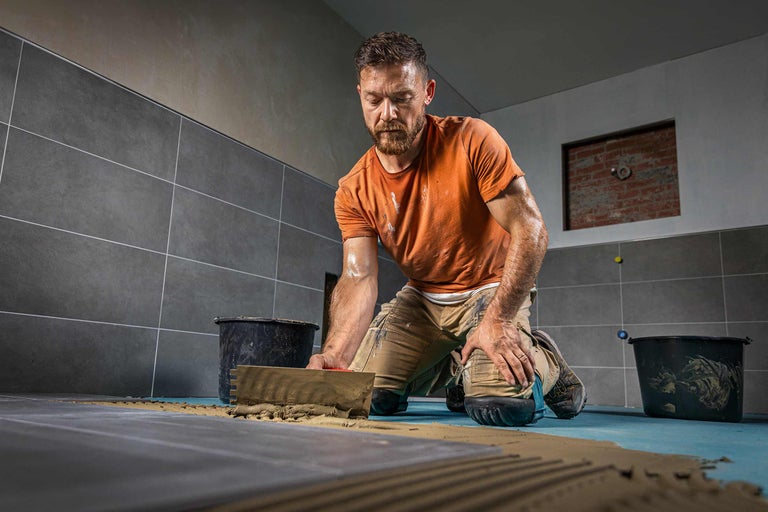 Pose de carrelage